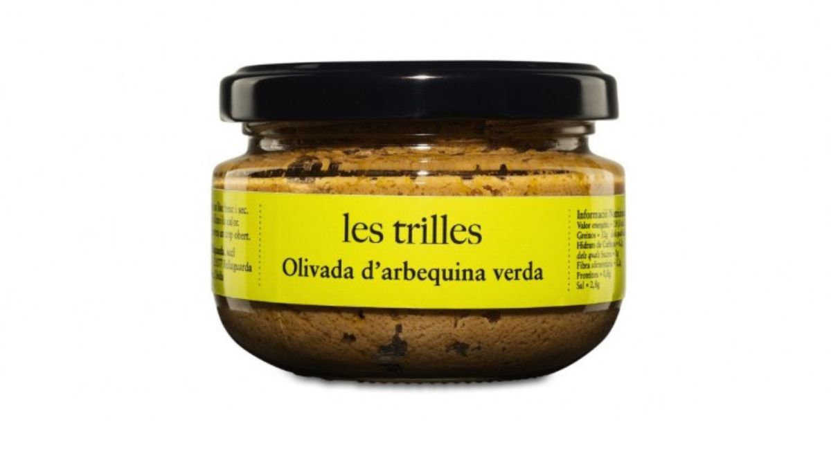 Olivada de arbequina verde Les Trilles